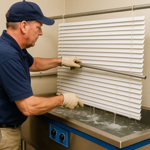 Image depicting the Service Ultrasonic Blind Cleaning